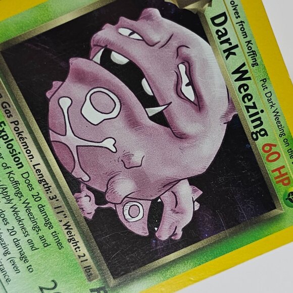 Pokemon TCG Dark Weezing Team Rocket 14/82 WOTC Card - Picture 10 of 10